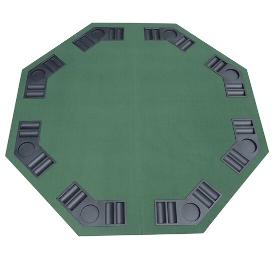 folding poker table cover